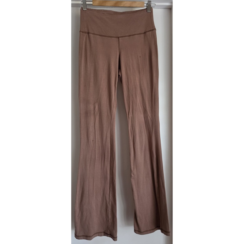 Pact Women's Jogger Pants Size S Brown Organic Cotton Athleisure Sweatpants